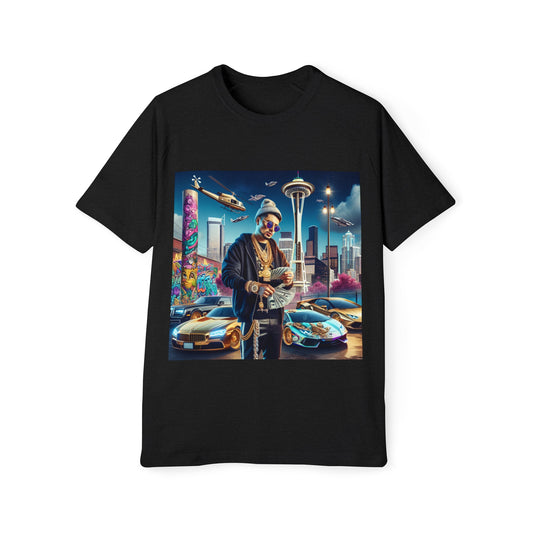 Men's Seattle Raglan T-Shirt