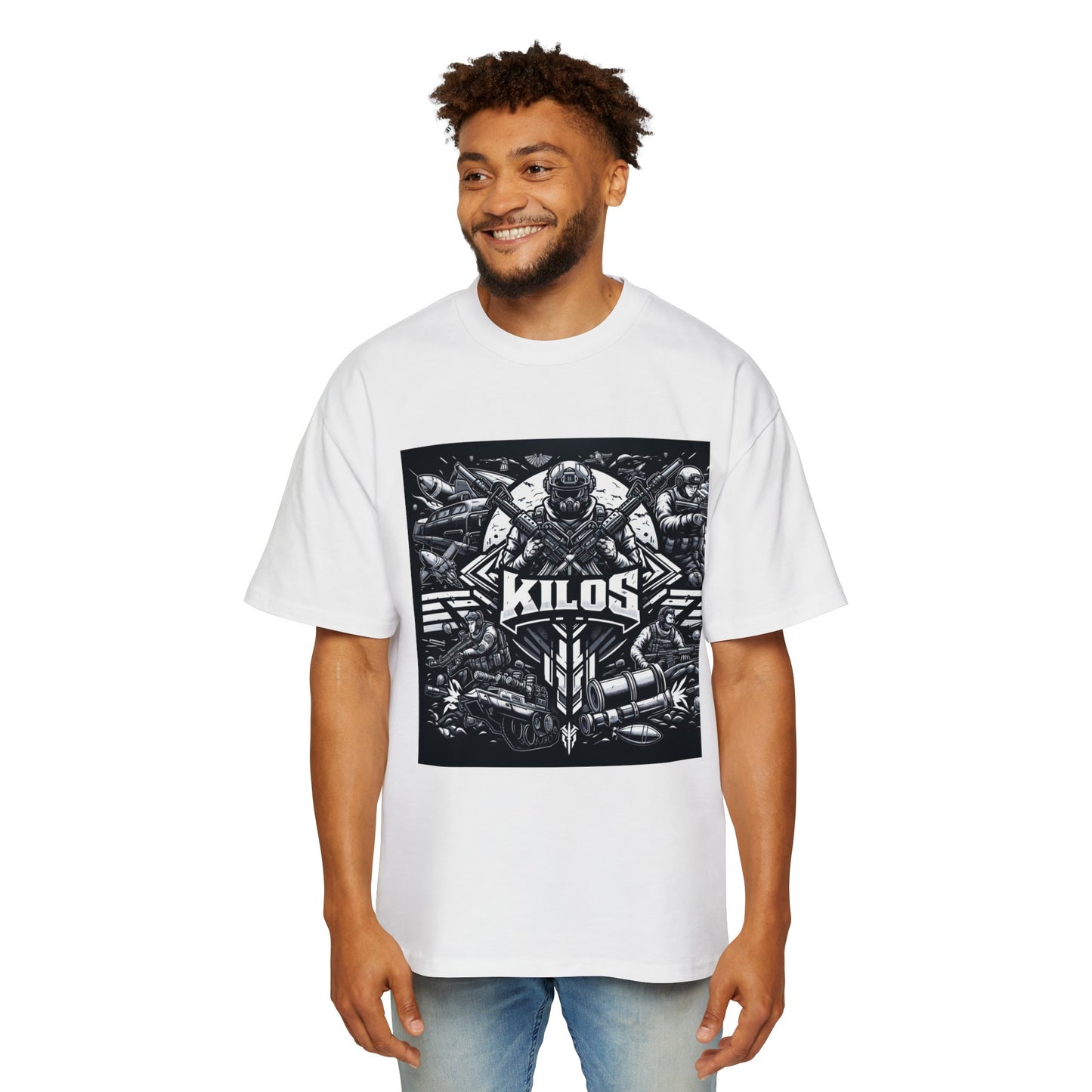 Men's Heavy KILO$ Clan Oversized Tee