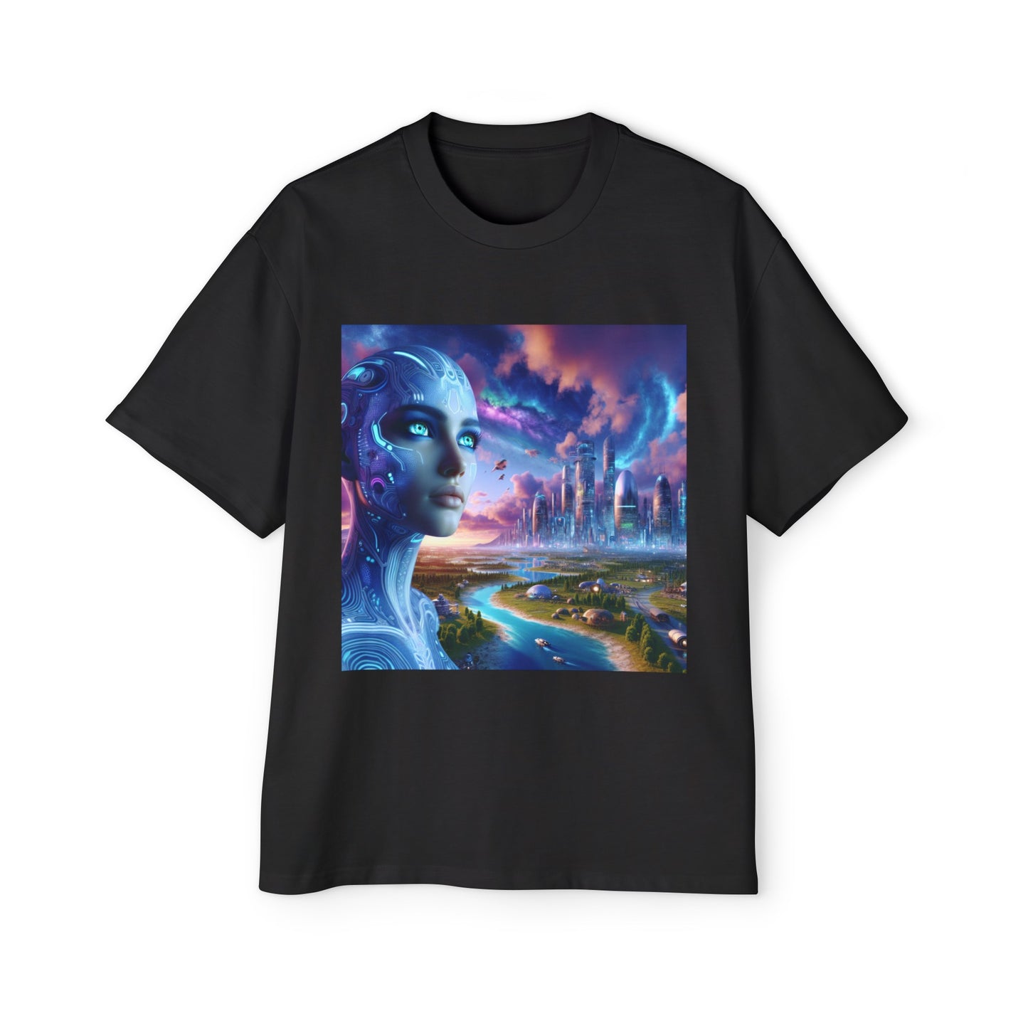 In 2000 Years Men's Heavy Oversized Tee