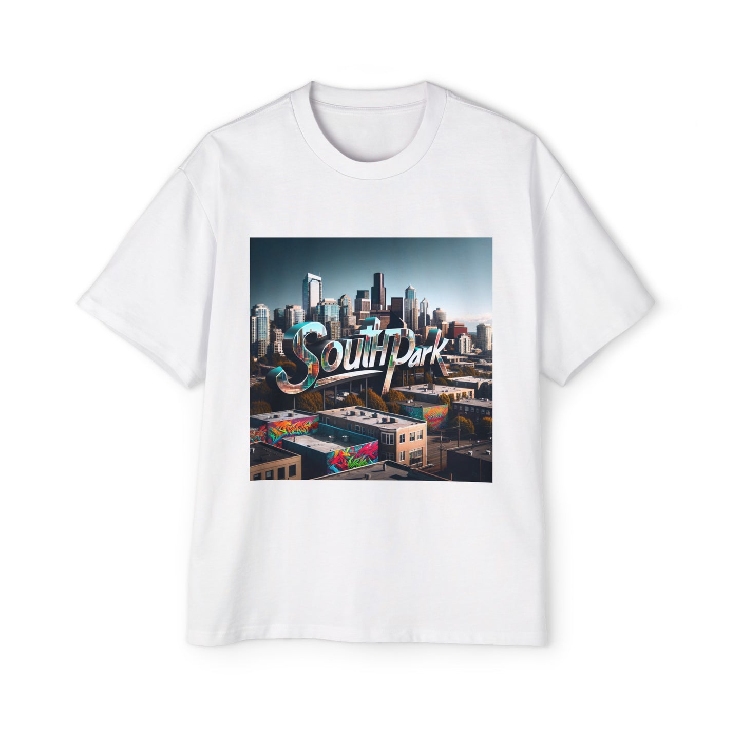 South Park 3 Men's Heavy Oversized Tee