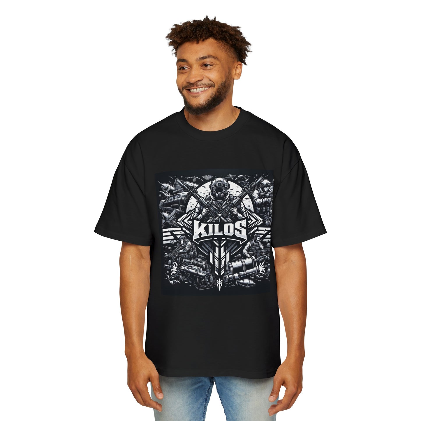 Men's Heavy KILO$ Clan Oversized Tee