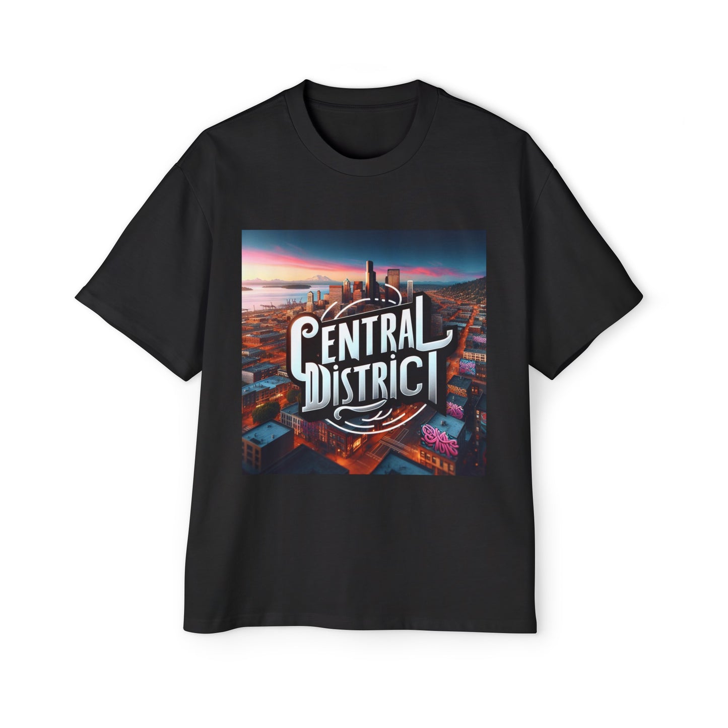 Central District Men's Heavy Oversized Tee