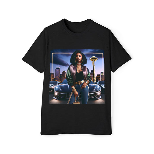 Men's Seattle Bad Girl Raglan T-Shirt