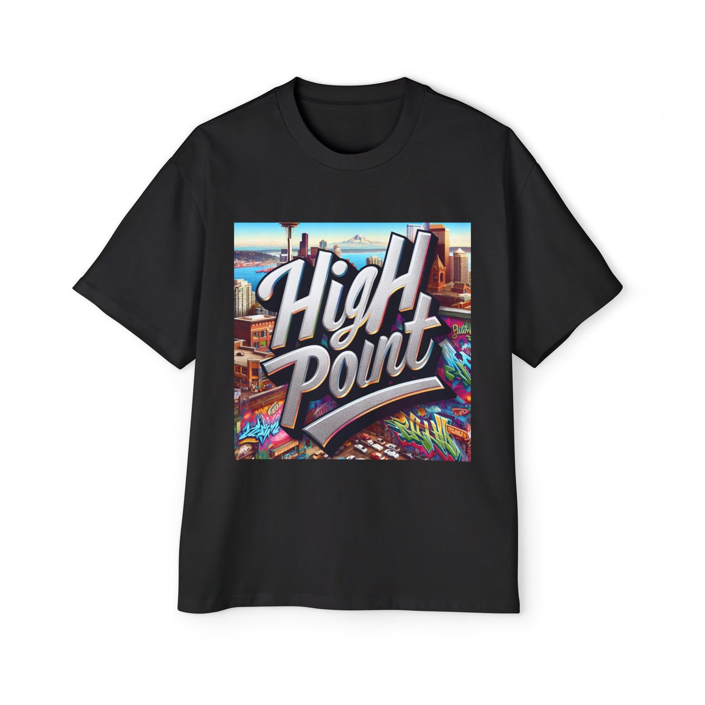 High Point Men's Heavy Oversized Tee