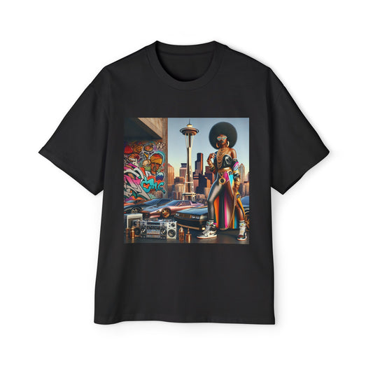Men's Seattle Girl Power Heavy Oversized Tee