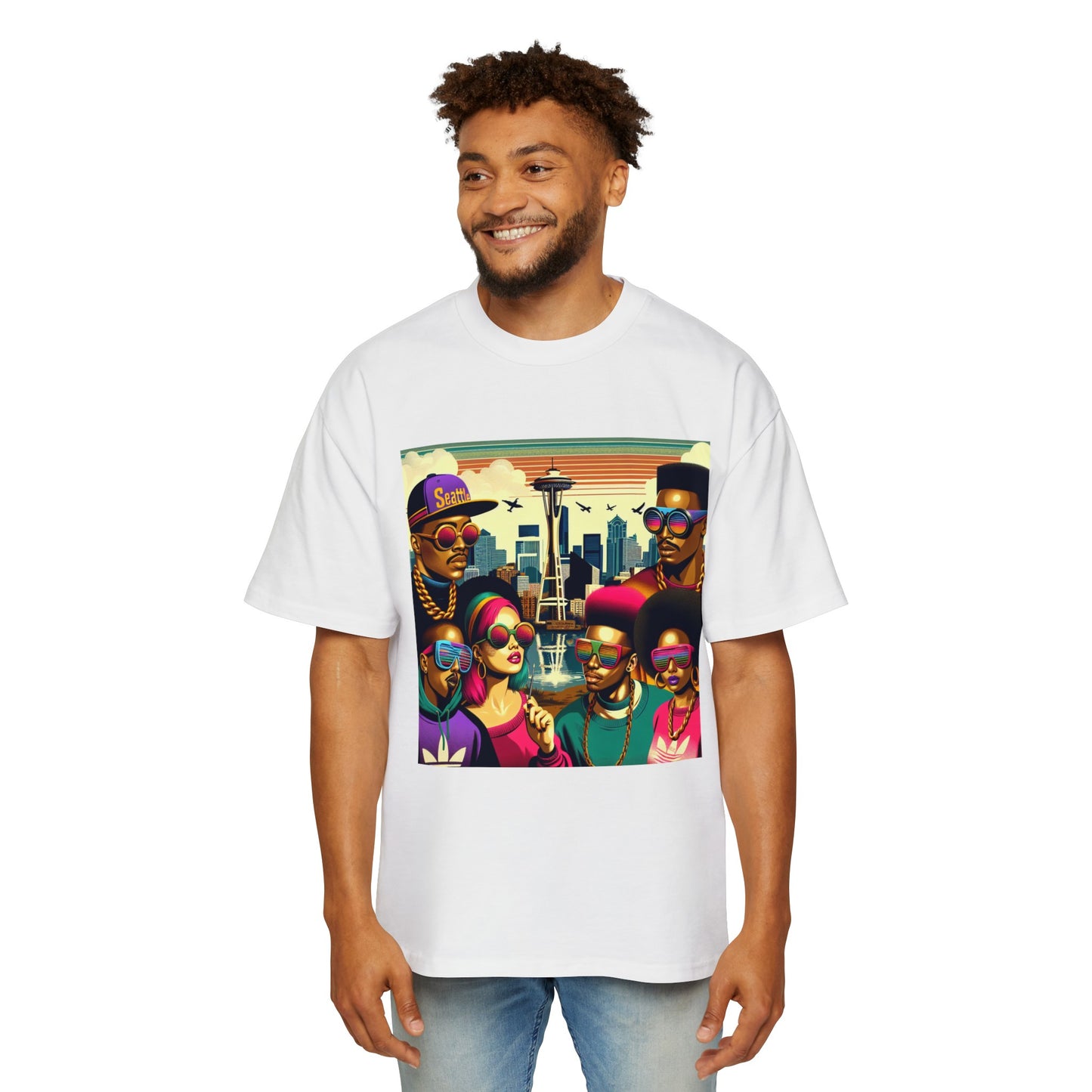 Seattle Dope Men's Heavy Oversized Tee