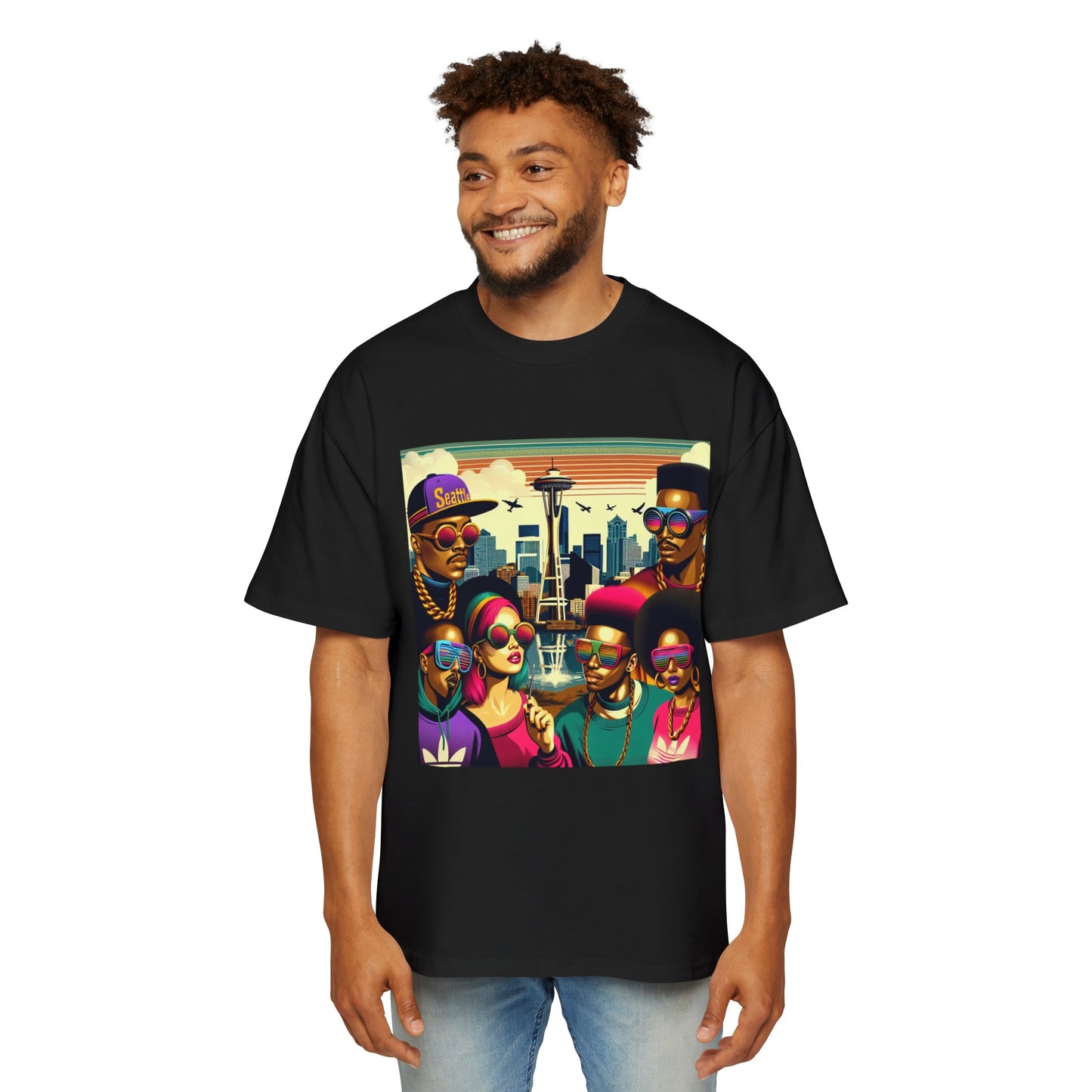 Seattle Dope Men's Heavy Oversized Tee