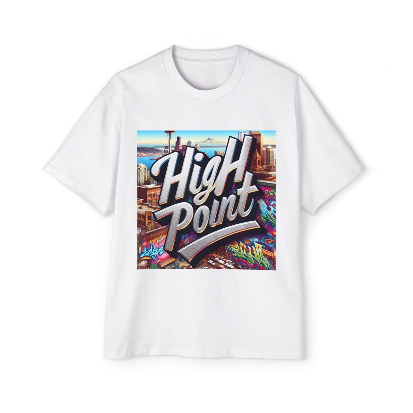 High Point Men's Heavy Oversized Tee