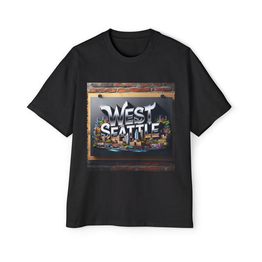 West Seattle Men's Heavy Oversized Tee