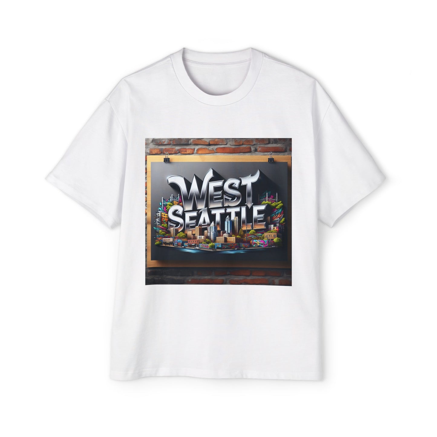 West Seattle Men's Heavy Oversized Tee
