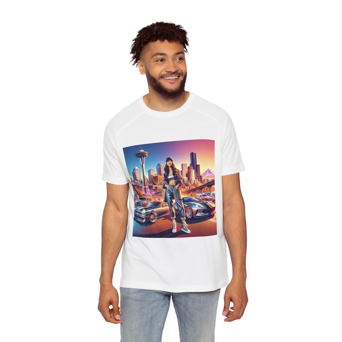 Men's Seattle B-Girl T-Shirt Designs By Medina