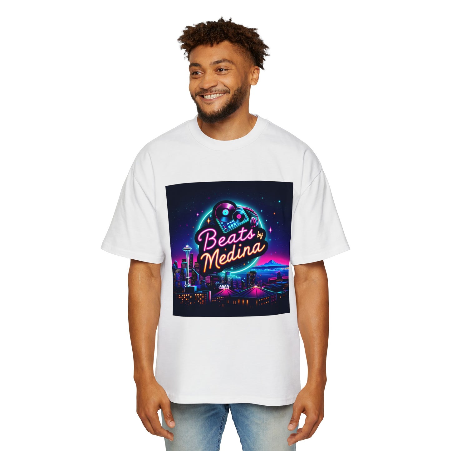 Beats By Medina 2 Men's Heavy Oversized Tee