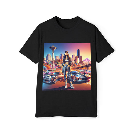 Men's Seattle B-Girl T-Shirt Designs By Medina