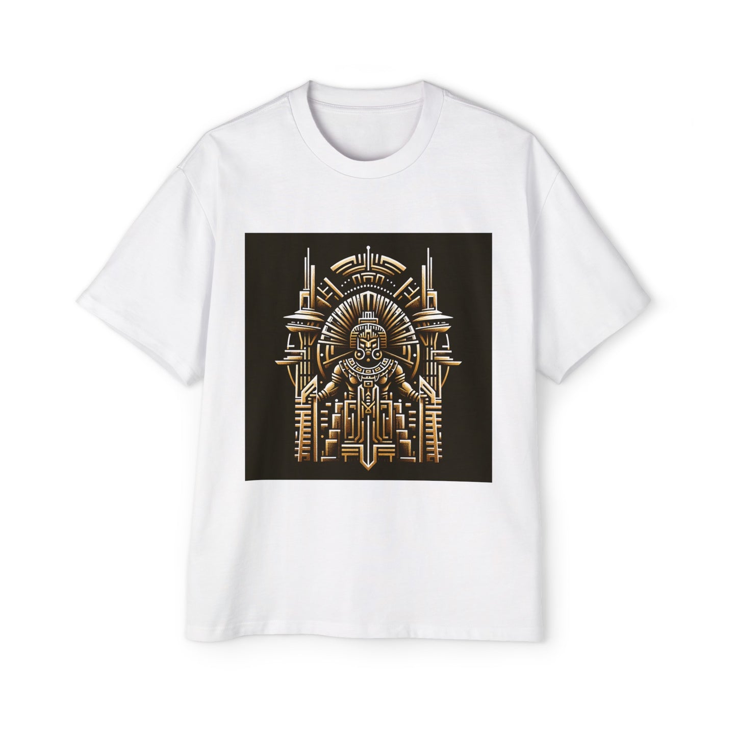 Men's Seattle Aztec 2 Heavy Oversized Tee
