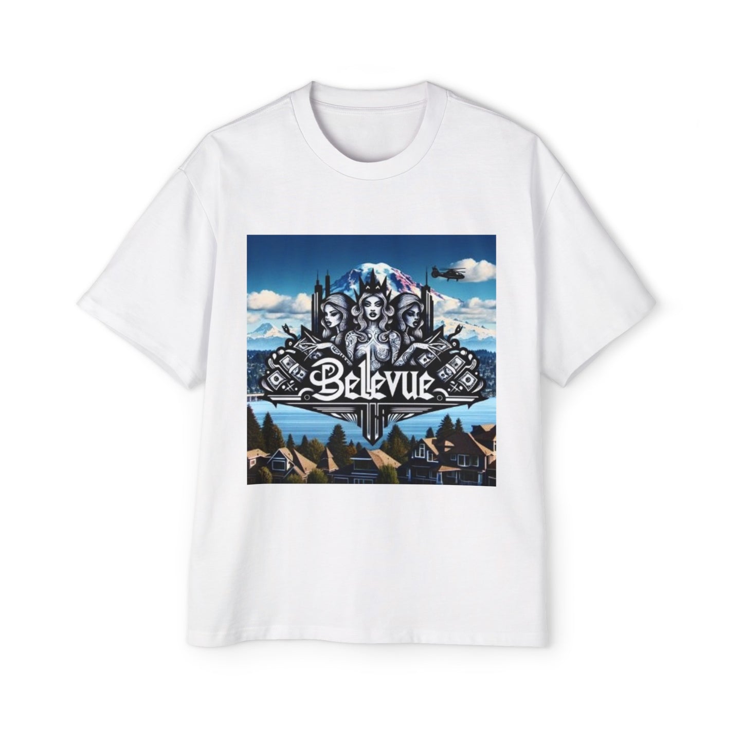 Bellevue Men's Heavy Oversized Tee