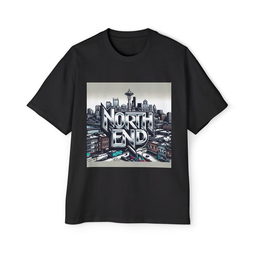 North End Men's Heavy Oversized Tee