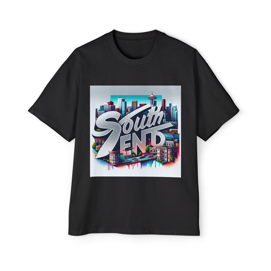 South End 2 Men's Heavy Oversized Tee
